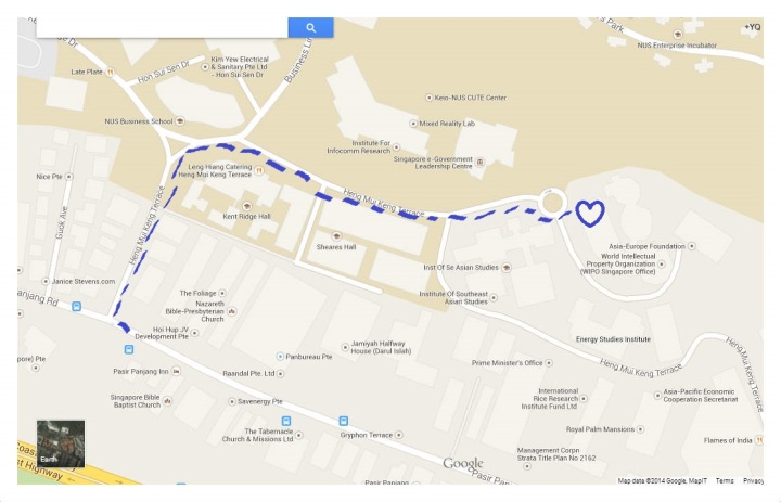 How to get to Chili Padi Nyonya NUS Heng Mui Keng Terrace